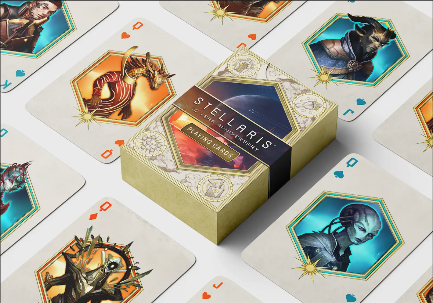 10th Anniversary Playing Cards