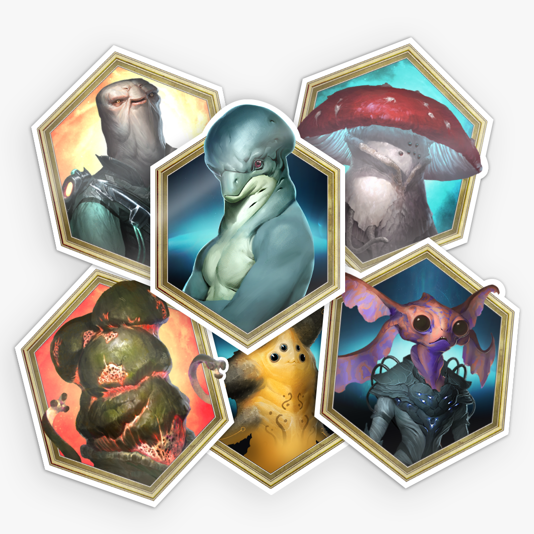 Species Magnet (Set Of 6)